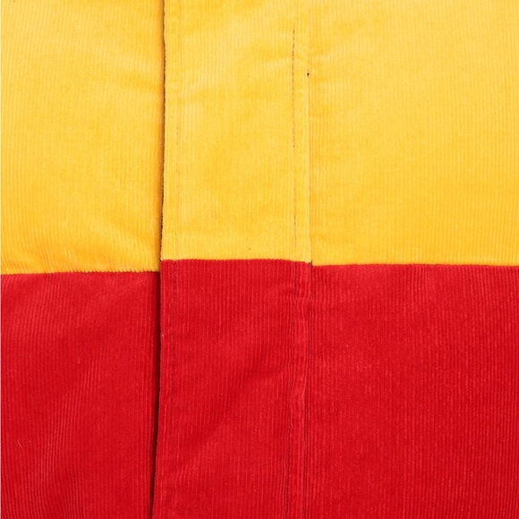 American Eagle Multi-colored Colourblock Corduroy Puffer - Picture 5 of 6